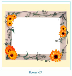 flower year year Photo frame 24