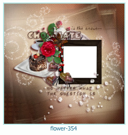 flower Photo frame 354